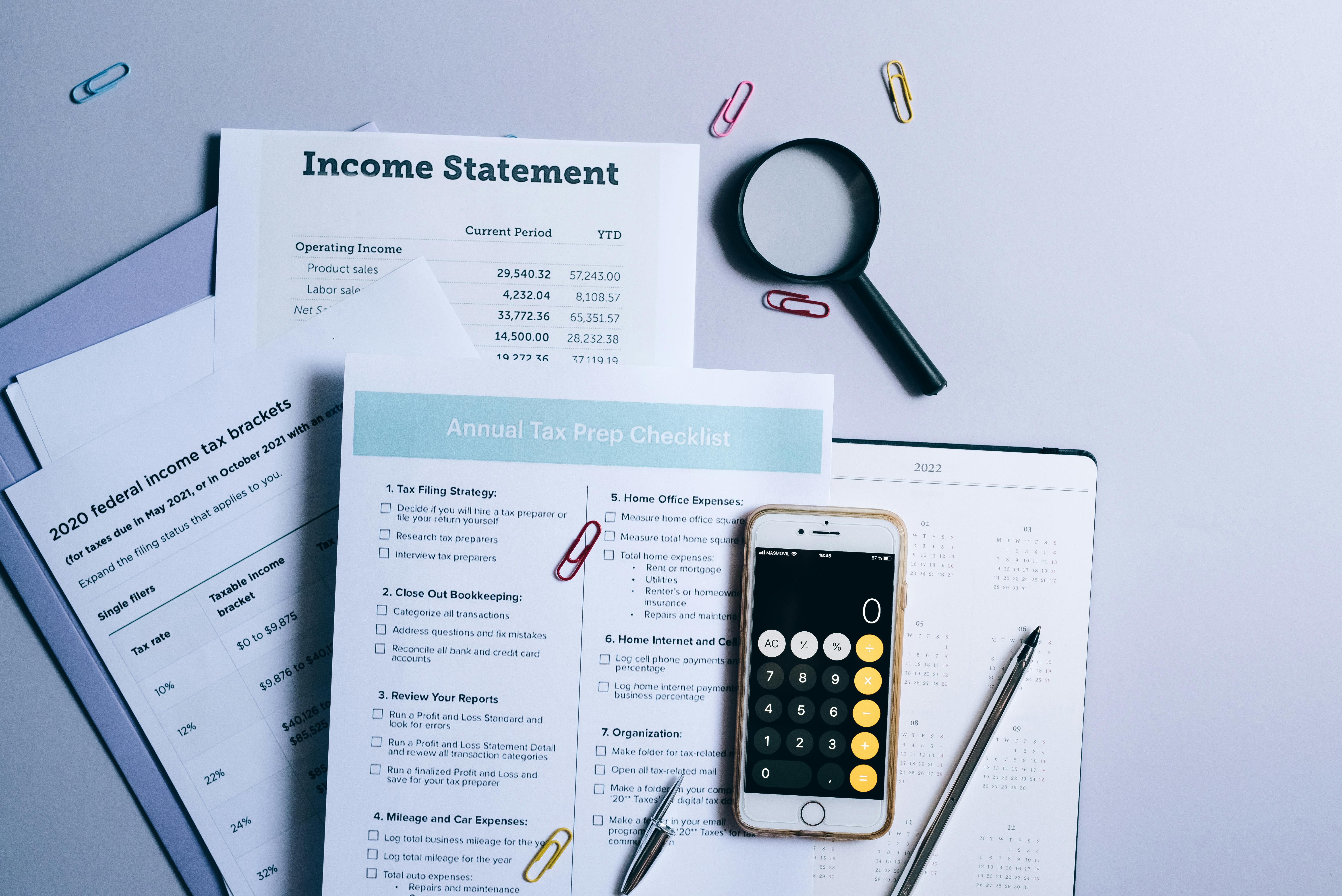 Working with your CPA and financial advisor on tax planning